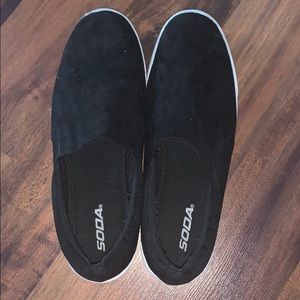 Soda black shoes